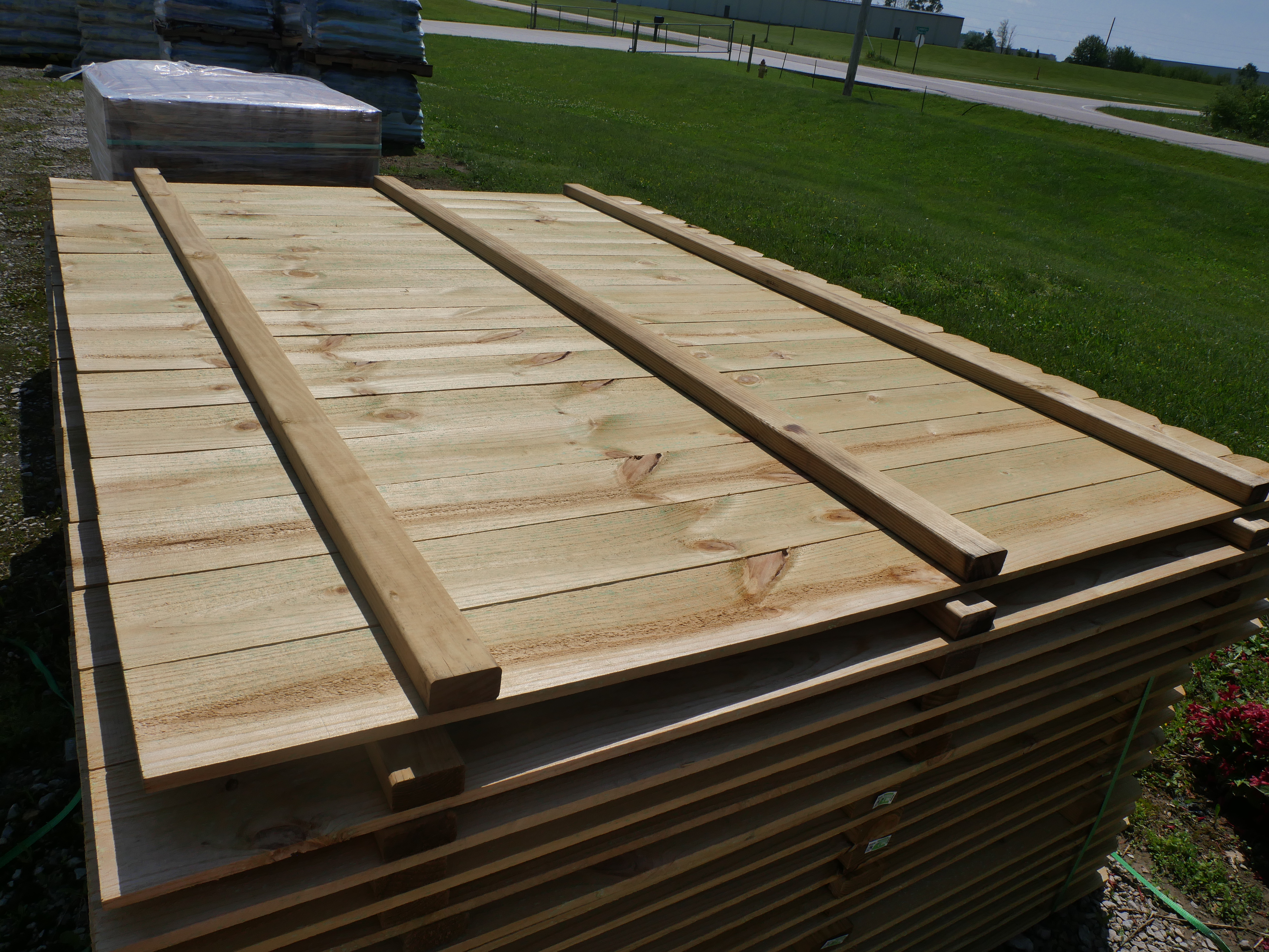 Treated Fencing